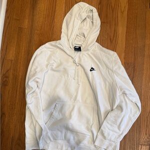 Nike White Hoodie